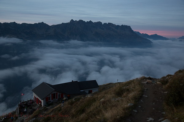 Our mountain refuge - home for the night