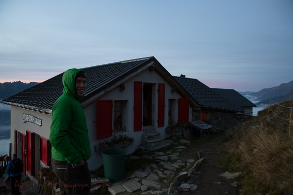 At Refuge Plan de L'Aiguille