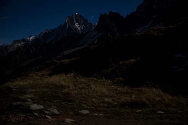 Mountains and stars