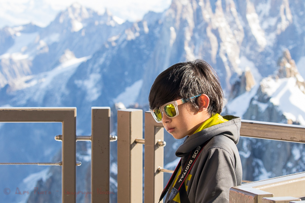 At the Aiguille du Midi