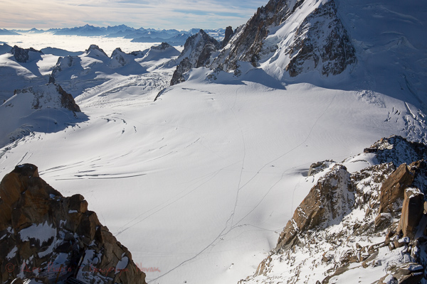 View towards Italy