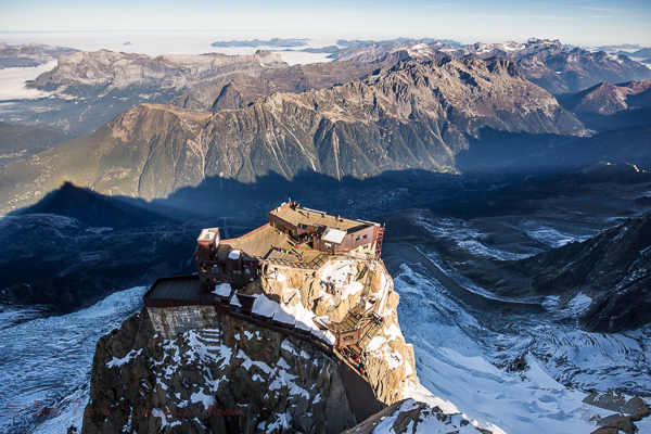 View towards Chamonix