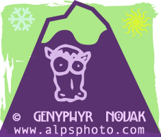Alps Photo Logo