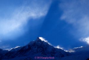 Winter Solstice and Aiguille du Midi