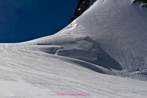 Crevasses on Tour Ronde