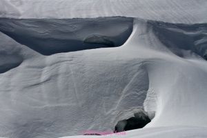 Crevasses on Tour Ronde